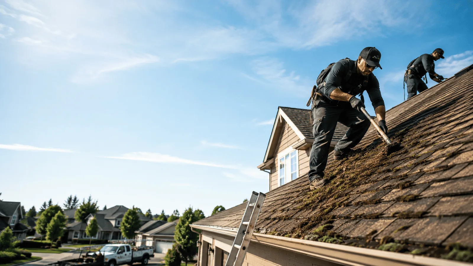 Roof Moss Removal in Browerville, MN near me